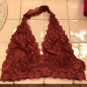 Urban outfitters burnt copper lace bralette NWT